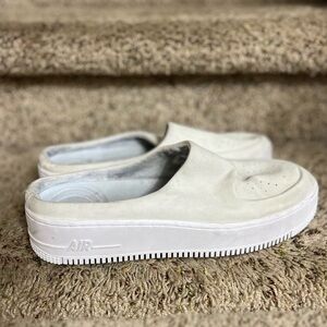 LIKE NEW Nike Men’s Air Force 1 Lover XX 'Off White' Slip-On AO1523-100 size 12